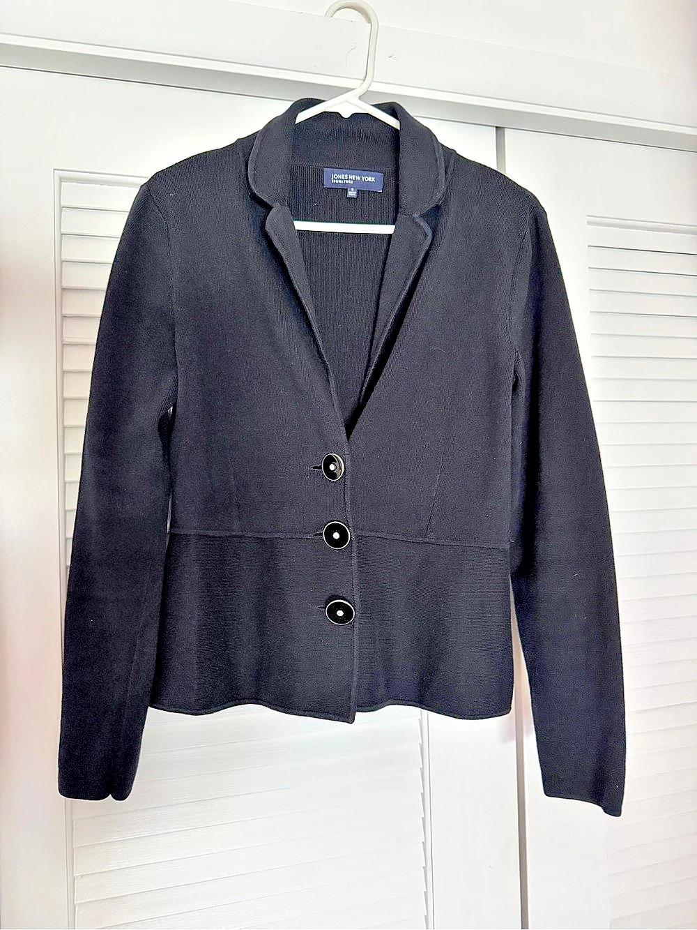 Jones New York Signature blazer in Black Size Small